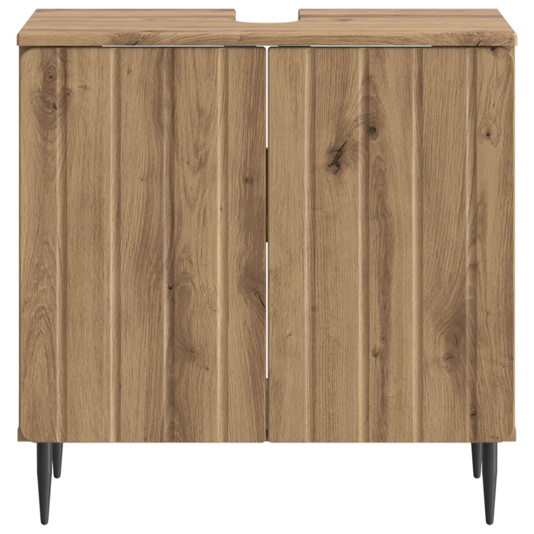 Badeværelsesskabsunder ZWOLLE Artisan-eg 59,5 x 31,5 x 59 cm