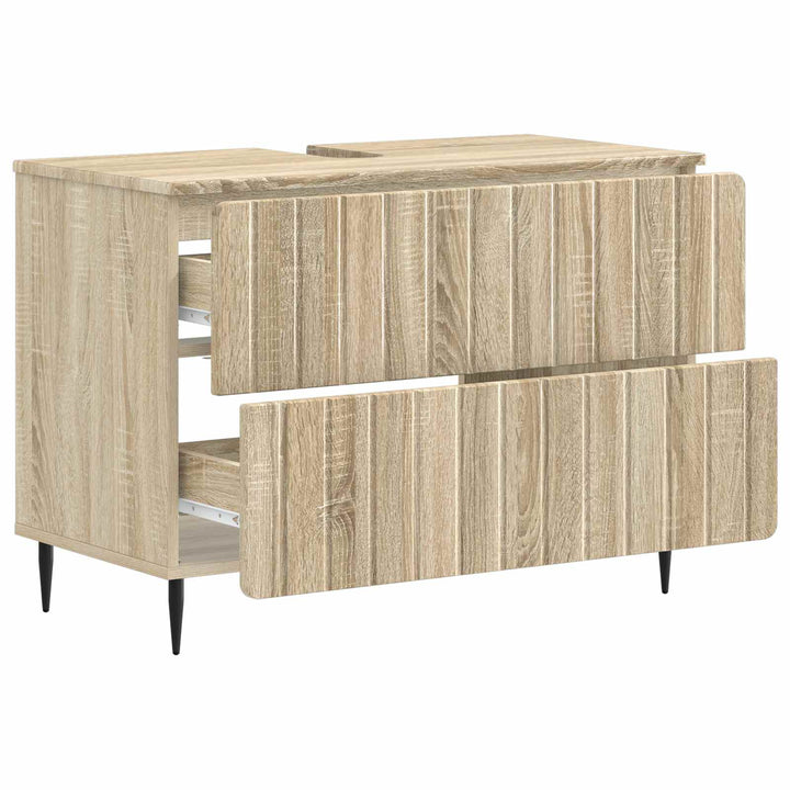 Badeværelsesskabsunder ZWOLLE Sonoma-eg 82 x 41 x 58,5 cm
