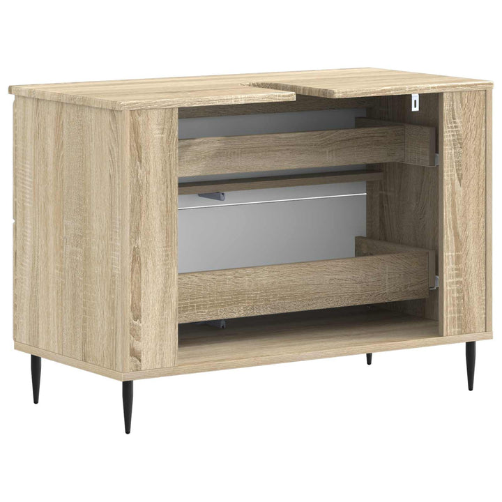 Badeværelsesskabsunder ZWOLLE Sonoma-eg 82 x 41 x 58,5 cm