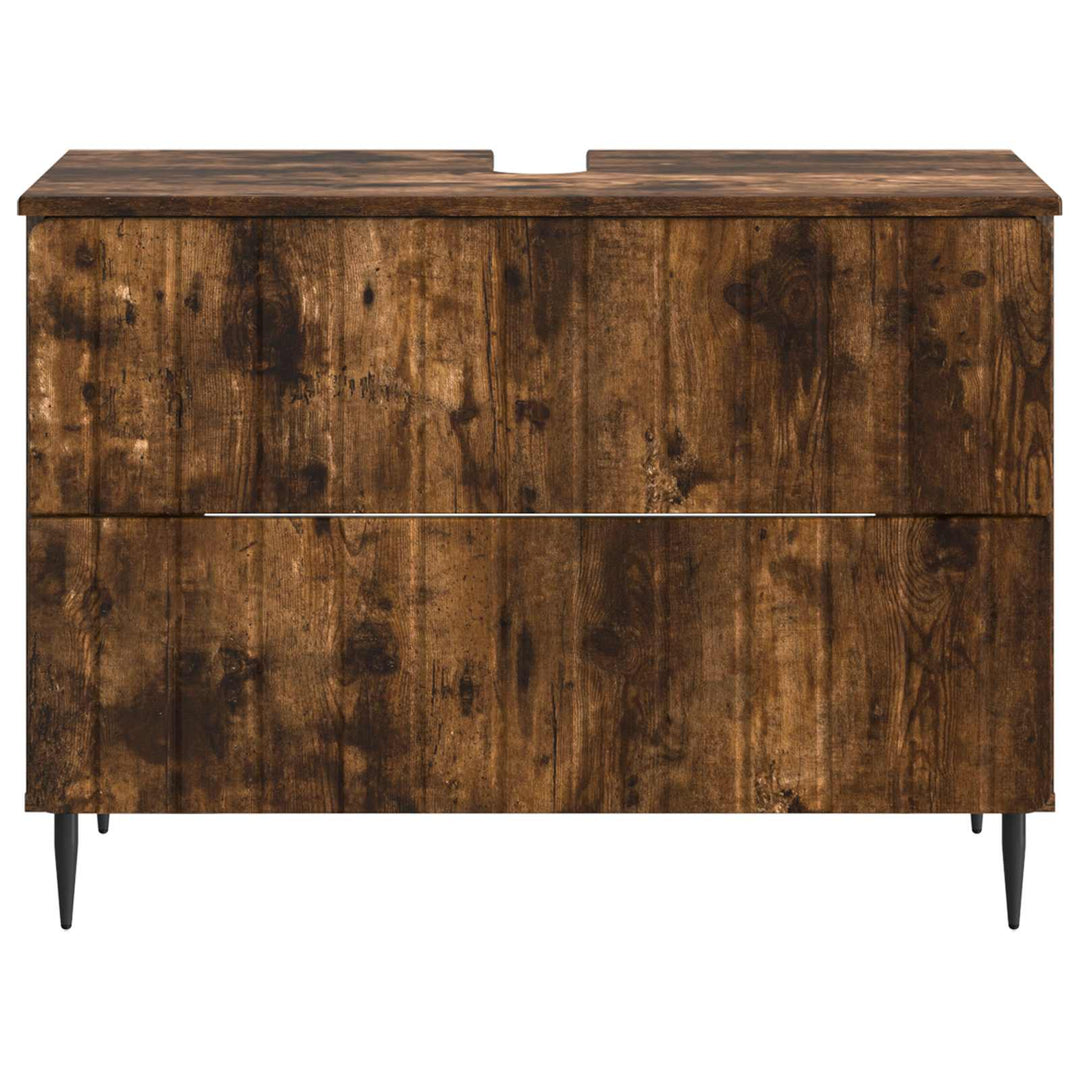 Badeværelsesskabsunder ZWOLLE Røget eg 82 x 41 x 58,5 cm