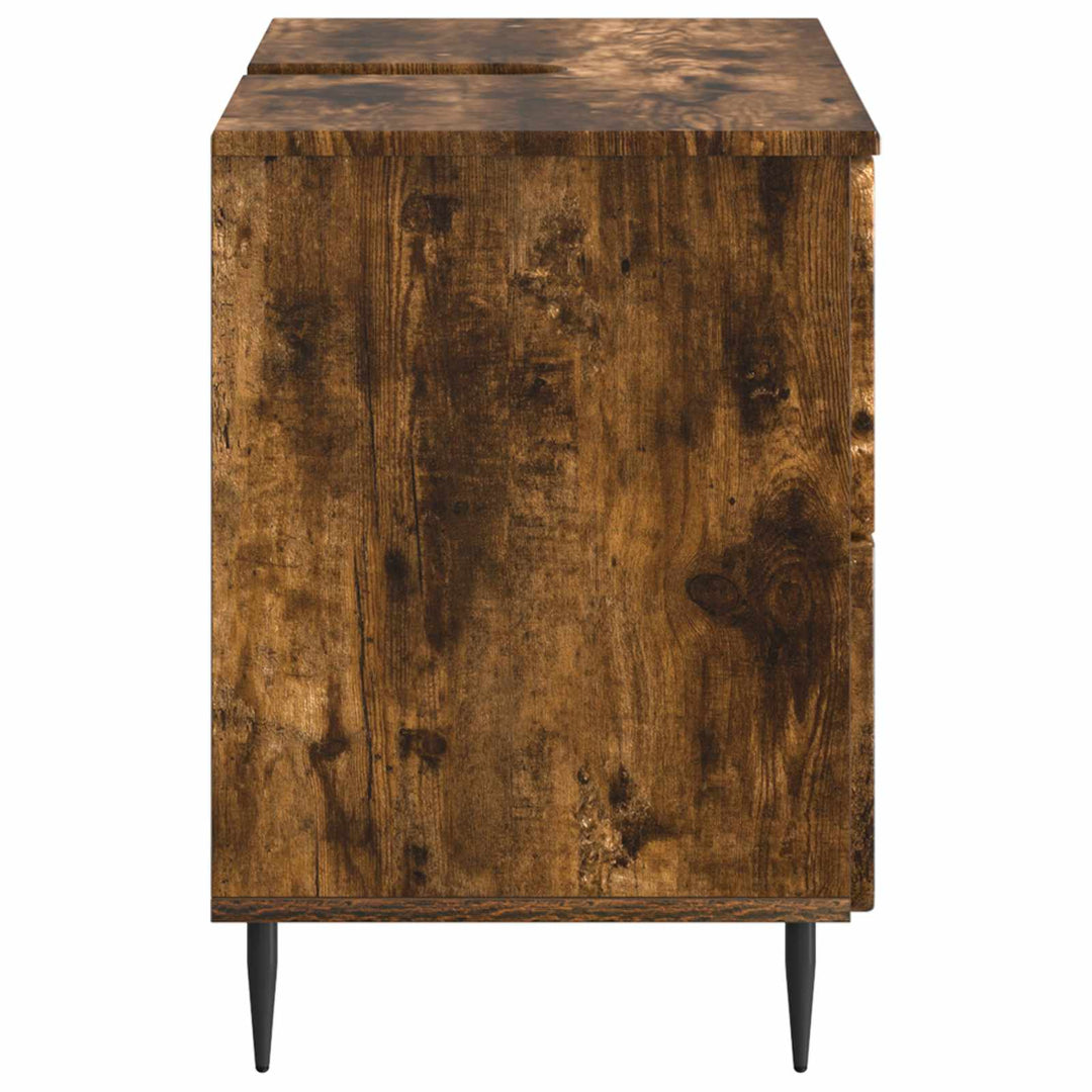 Badeværelsesskabsunder ZWOLLE Røget eg 82 x 41 x 58,5 cm