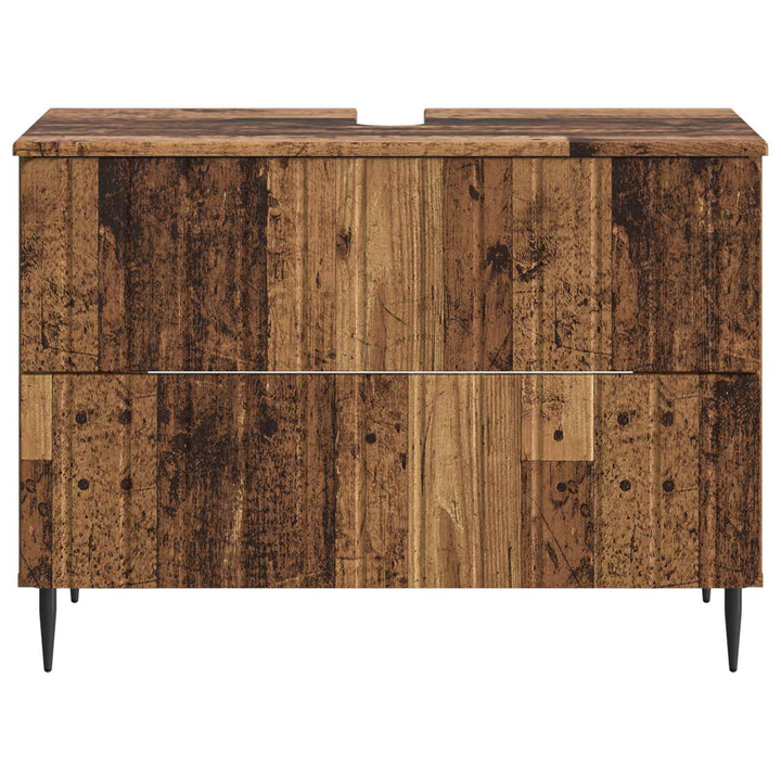 Badeværelsesskabsunder ZWOLLE Gammelt træ 82 x 41 x 58,5 cm