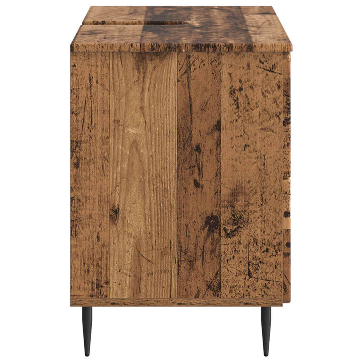 Badeværelsesskabsunder ZWOLLE Gammelt træ 82 x 41 x 58,5 cm