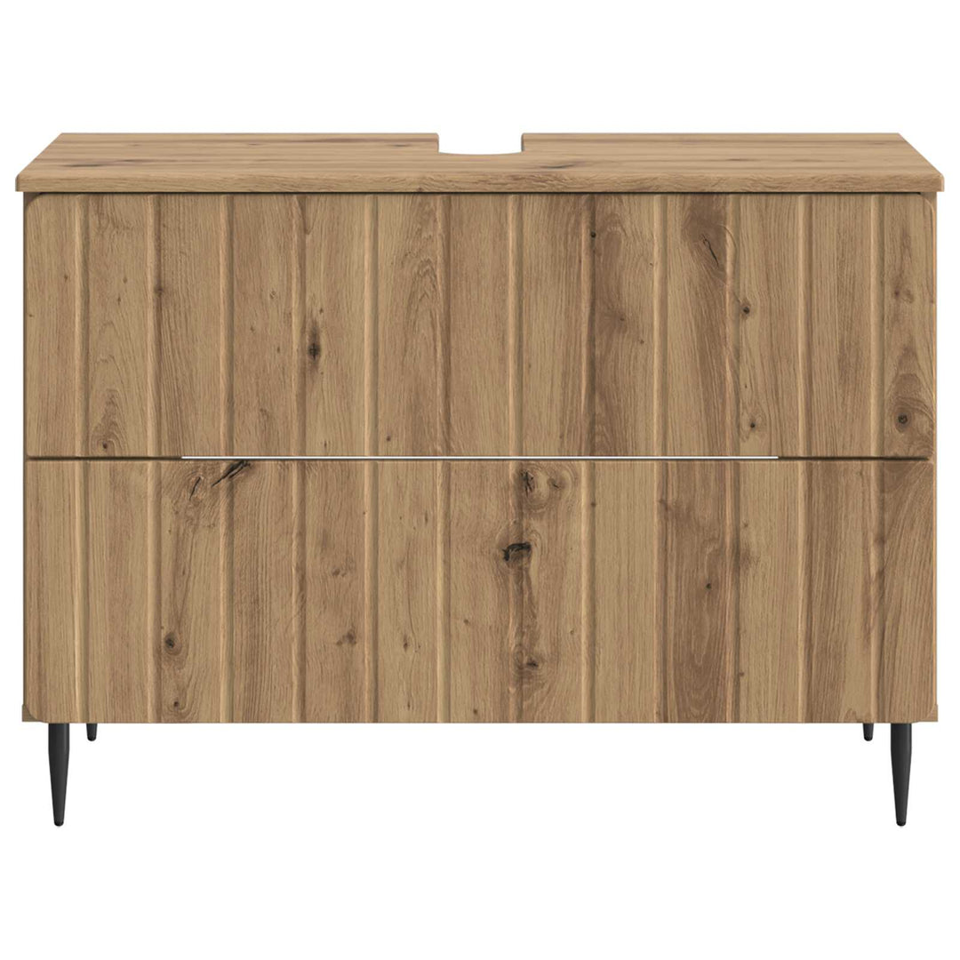 Badeværelsesskabsunder ZWOLLE Artisan-eg 82 x 41 x 58,5 cm