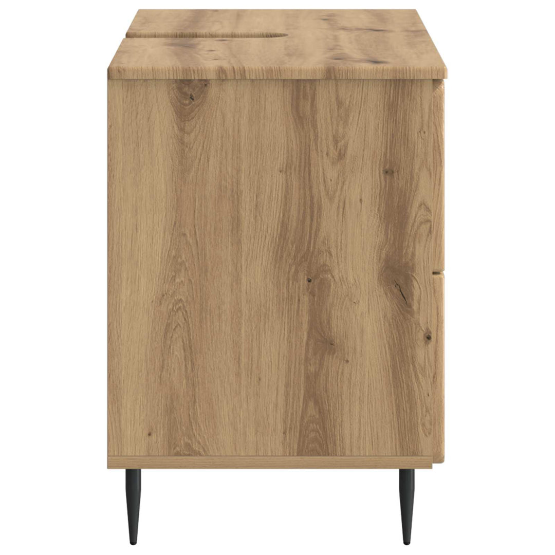 Badeværelsesskabsunder ZWOLLE Artisan-eg 82 x 41 x 58,5 cm