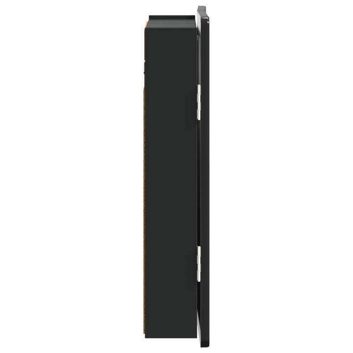 Dartboard Skab ZWOLLE Sort 52,5 x 10,5 x 57,5 cm
