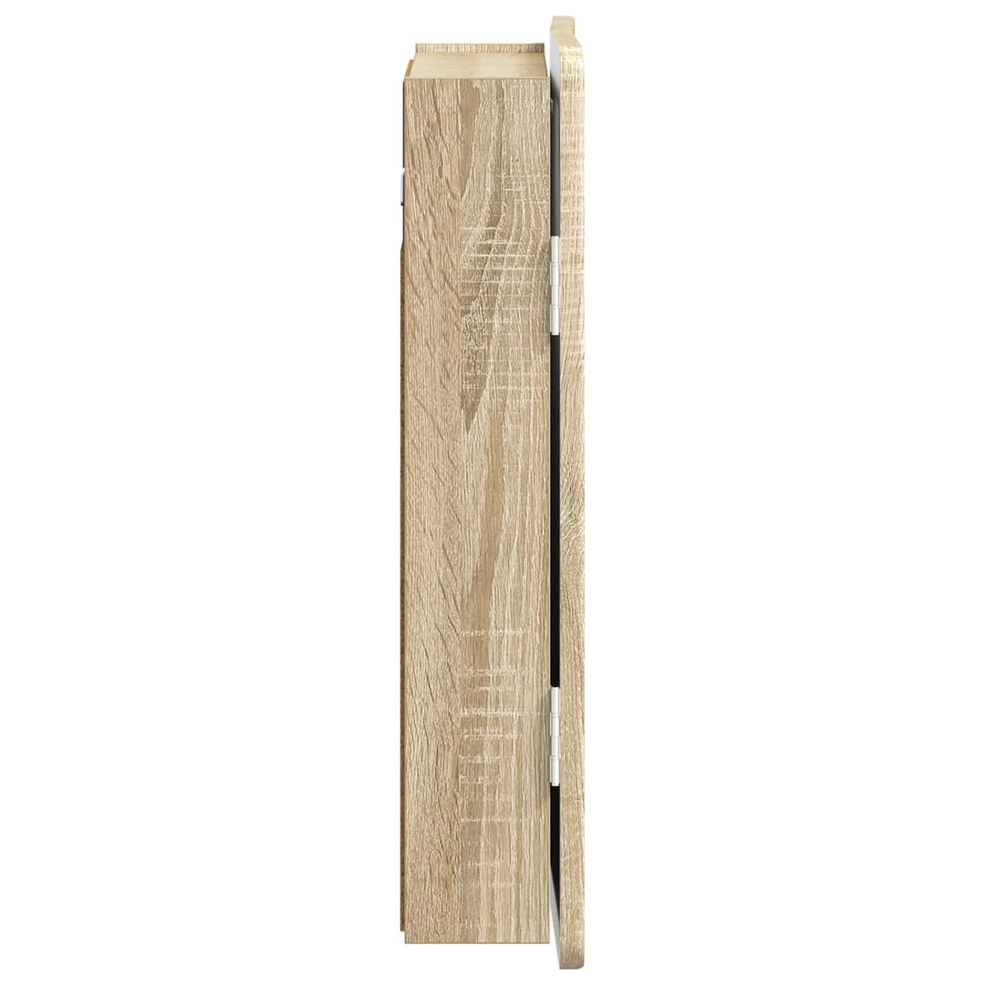 Dartboard Skab ZWOLLE Sonoma-eg 52,5 x 10,5 x 57,5 cm