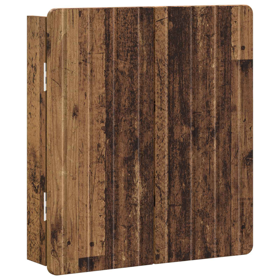 Dartboard Skab ZWOLLE Gammelt træ 52,5 x 10,5 x 57,5 cm