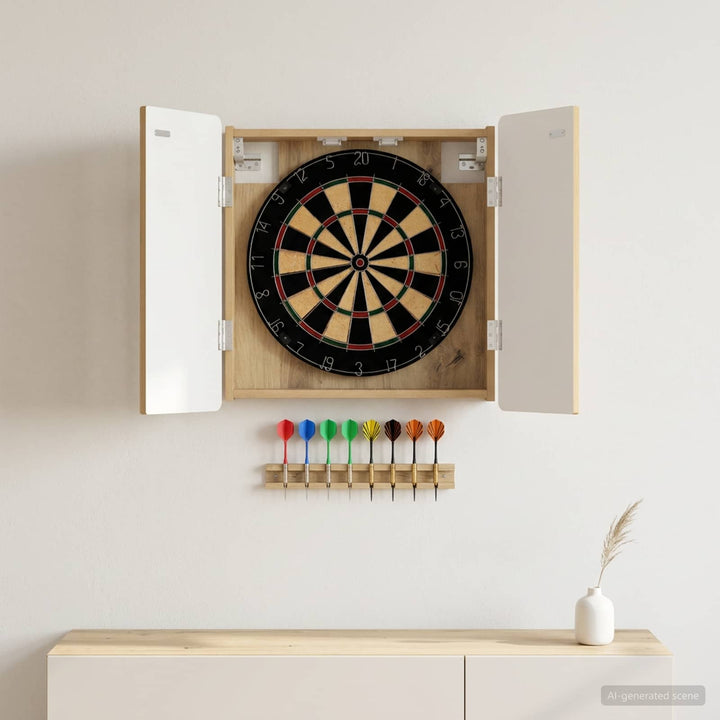 Dartboard Skab ZWOLLE Artisan-eg 52,5 x 10,5 x 57,5 cm