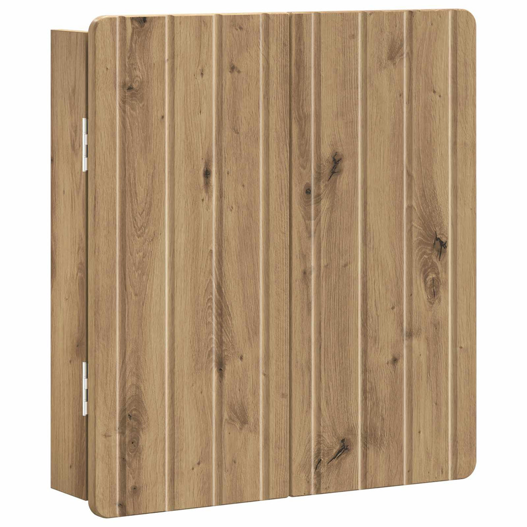 Dartboard Skab ZWOLLE Artisan-eg 52,5 x 10,5 x 57,5 cm