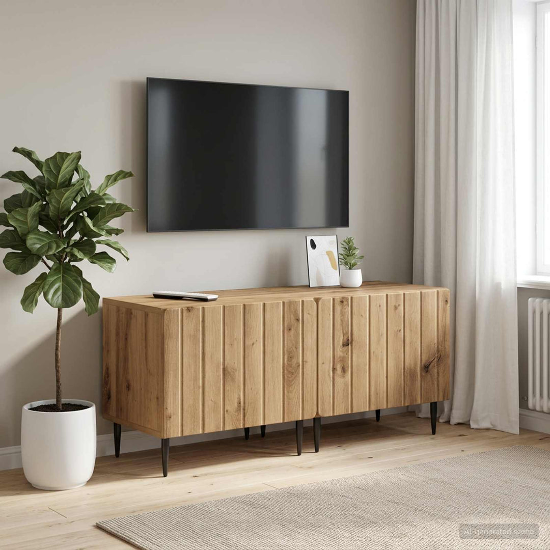 TV-skab Artisan-eg Konstrueret træ