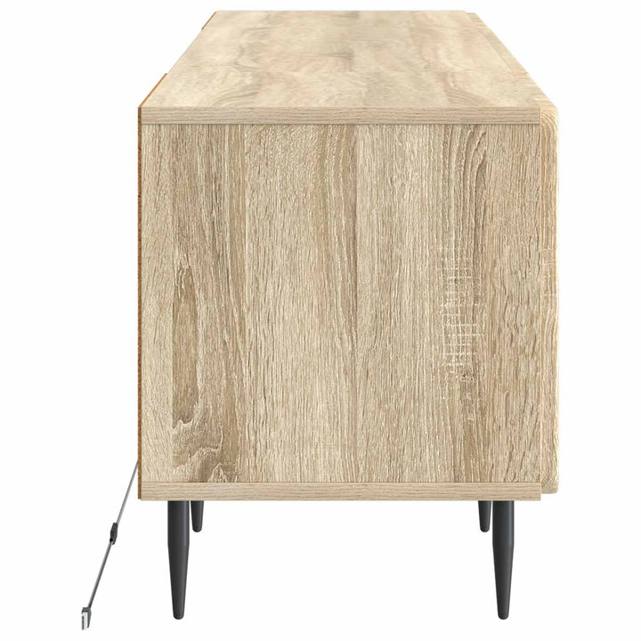 LED TV-skab Sonoma-eg Konstrueret træ