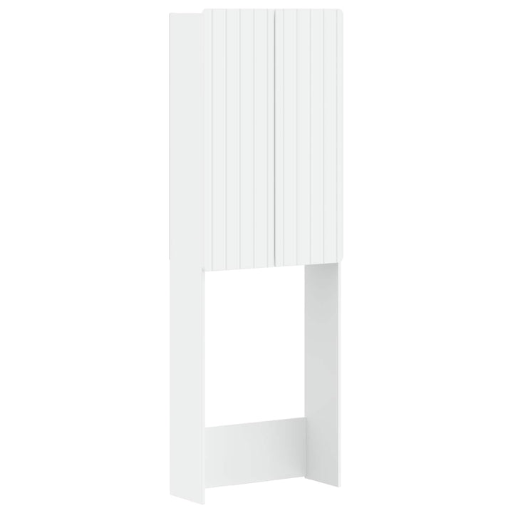 Toilet Skab ZWOLLE Hvid 66 x 25,5 x 190 cm Konstrueret træ
