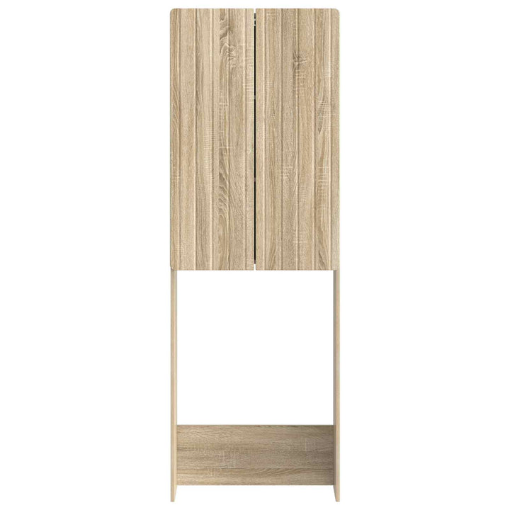 Toilet Skab ZWOLLE Sonoma-eg 66 x 25,5 x 190 cm Konstrueret træ