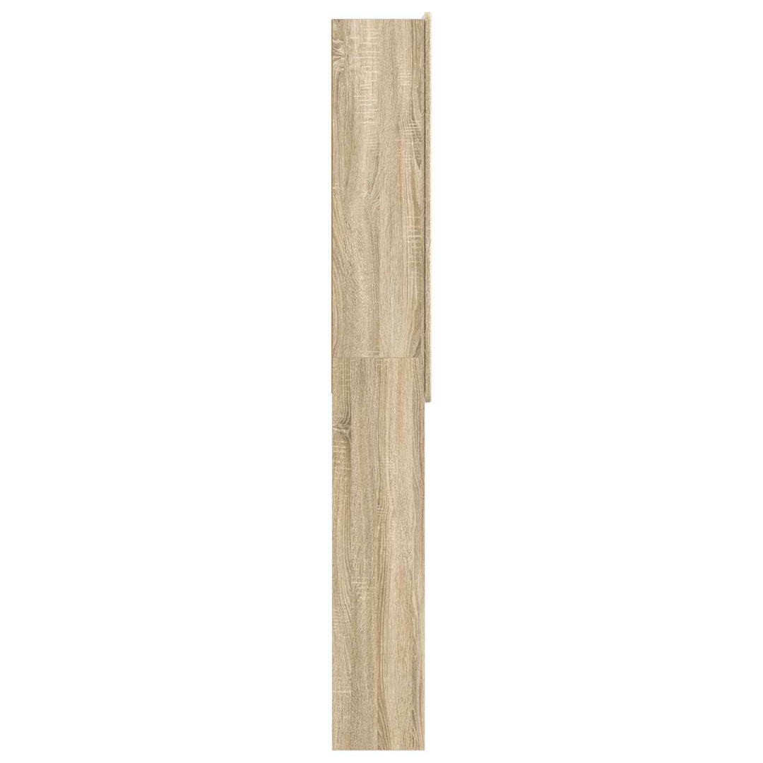 Toilet Skab ZWOLLE Sonoma-eg 66 x 25,5 x 190 cm Konstrueret træ