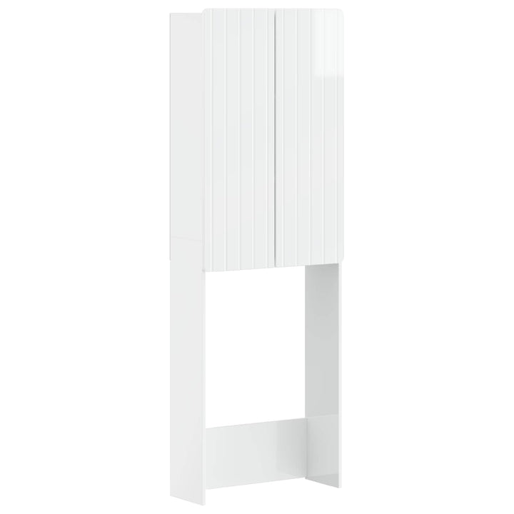 Toilet Skab ZWOLLE Hvid højglans 66 x 25,5 x 190 cm
