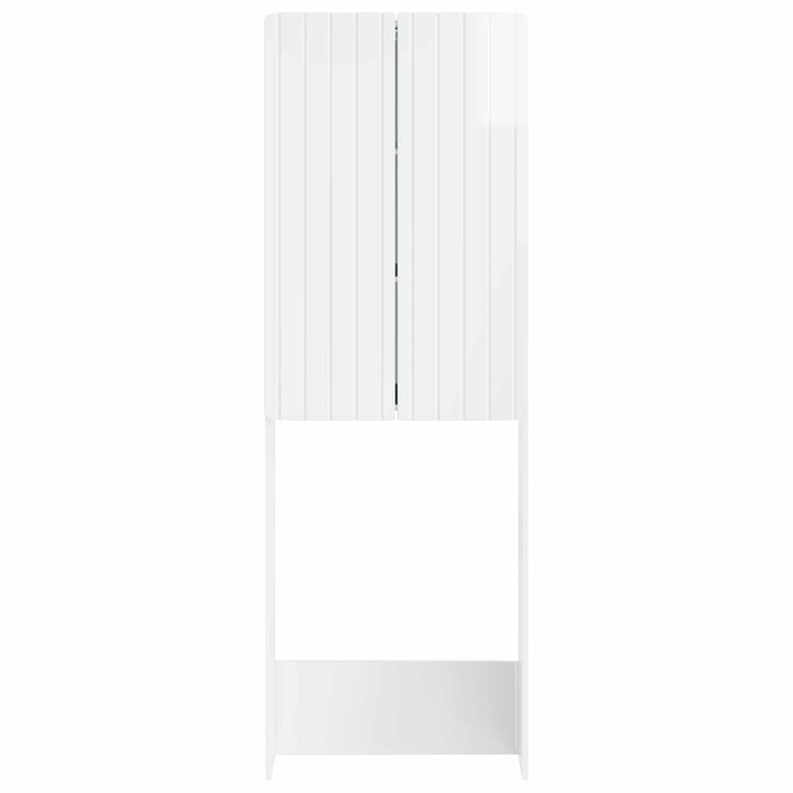 Toilet Skab ZWOLLE Hvid højglans 66 x 25,5 x 190 cm