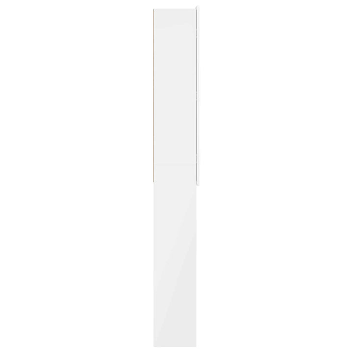 Toilet Skab ZWOLLE Hvid højglans 66 x 25,5 x 190 cm