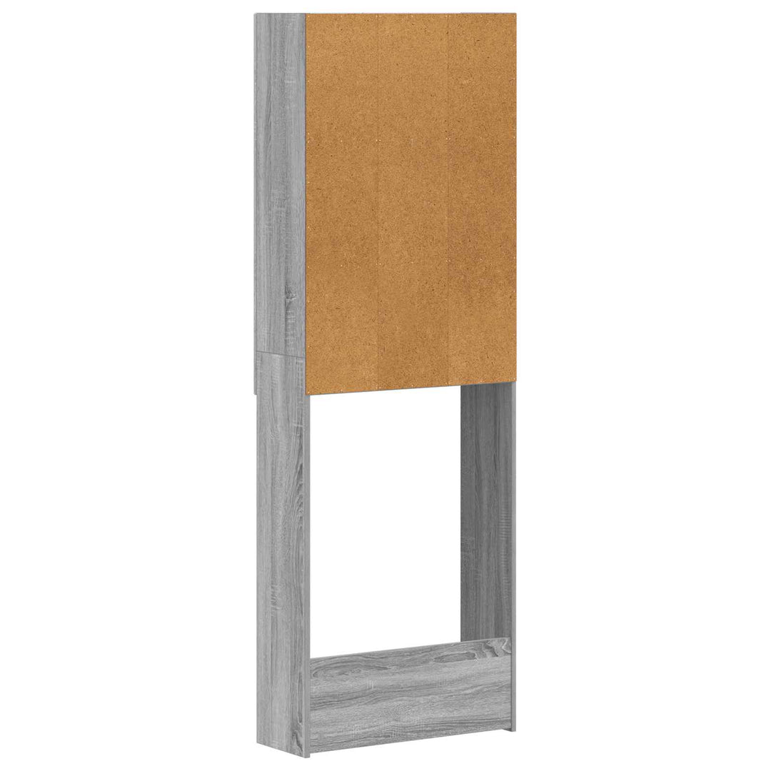 Toilet Skab ZWOLLE Grå Sonoma 66 x 25,5 x 190 cm