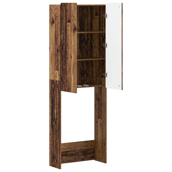 Toilet Skab ZWOLLE Gammelt træ 66 x 25,5 x 190 cm