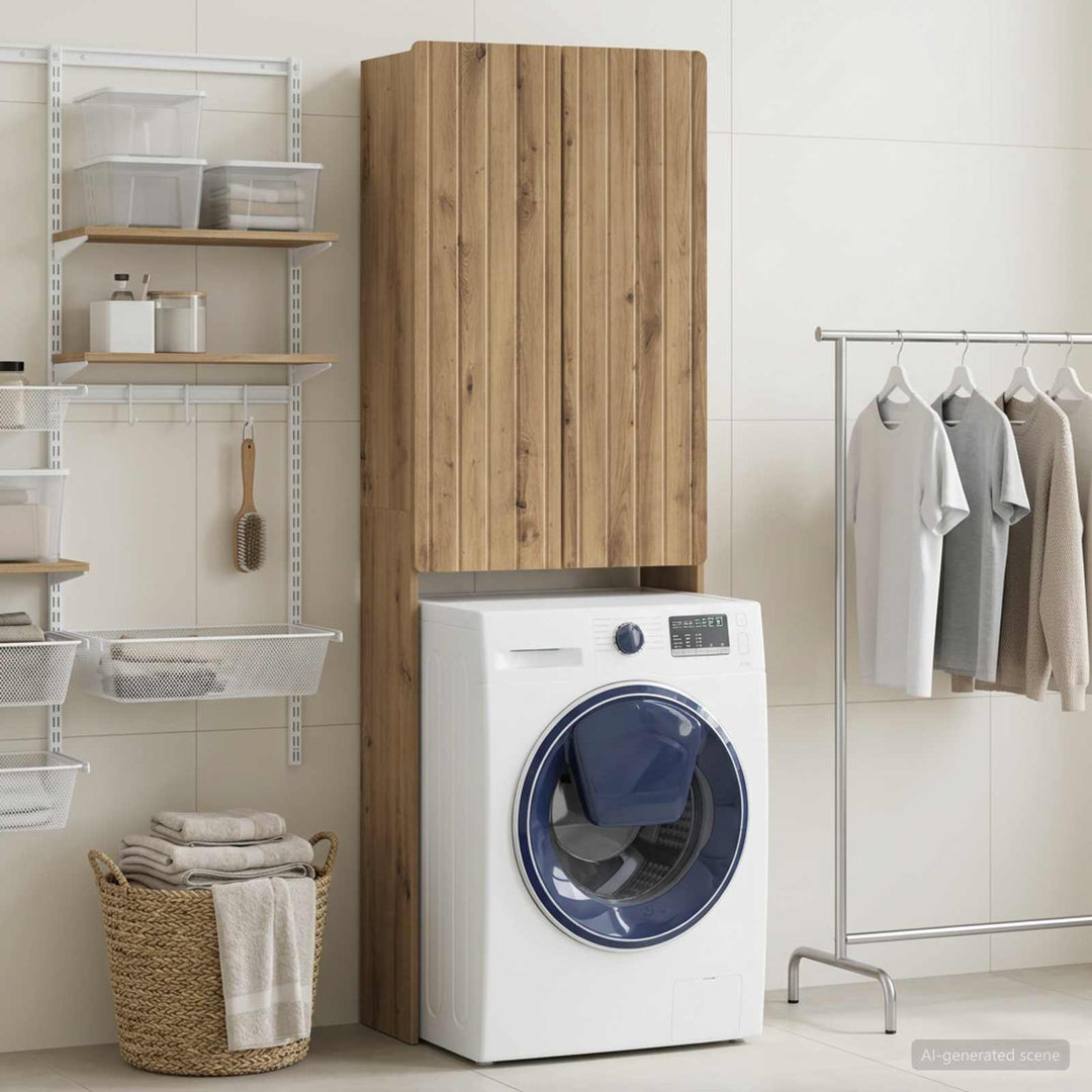 Toilet Skab ZWOLLE Artisan-eg 66 x 25,5 x 190 cm