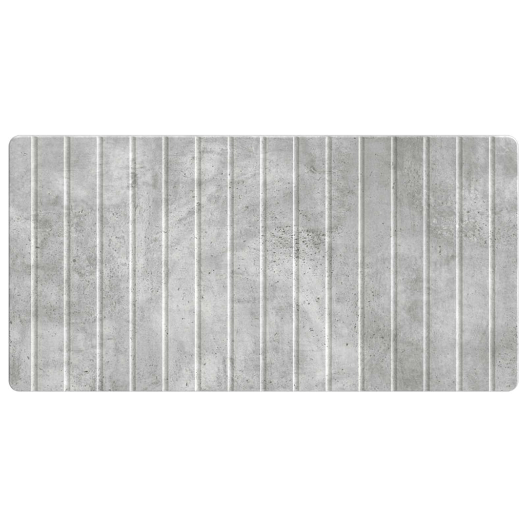 Væghængt hovedgærde ZWOLLE Betongrå Konstrueret træ