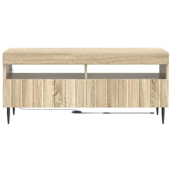 LED TV-skab Sonoma-eg Konstrueret træ
