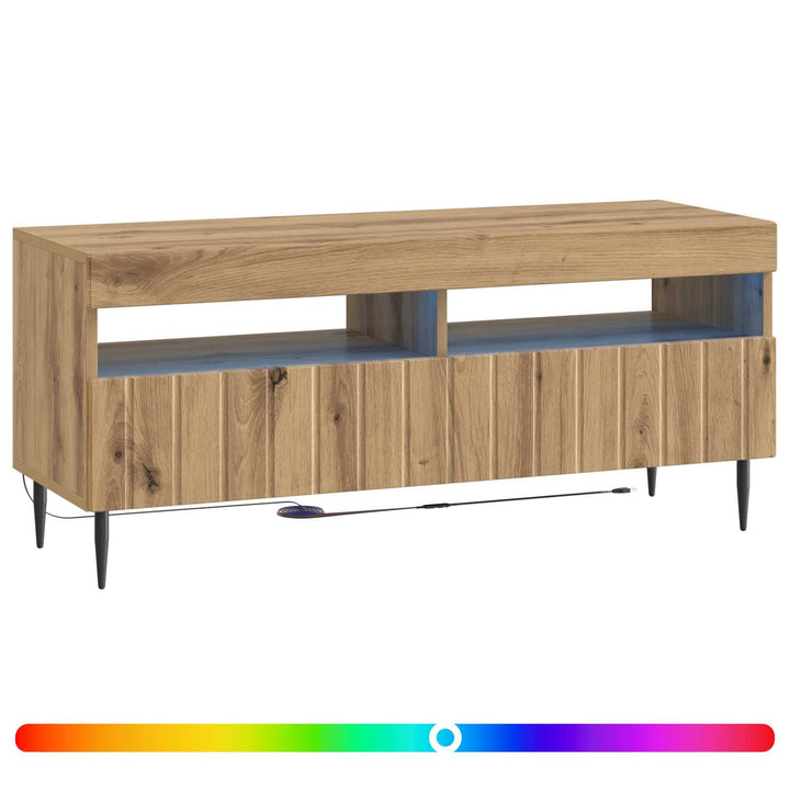 LED TV-skab Artisan-eg Konstrueret træ