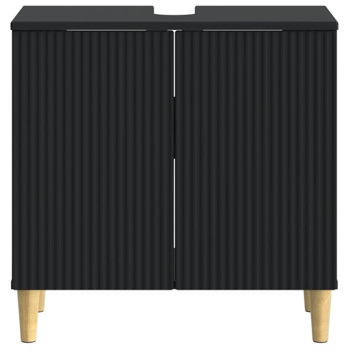 Badeværelsesskabsunder ARNHEM Sort 59,5 x 31,5 x 59 cm