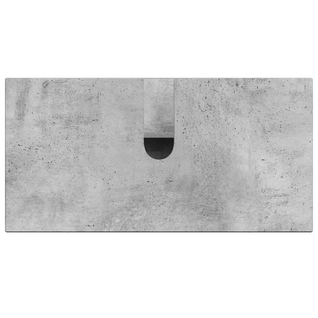 Badeværelsesskabsunder ARNHEM Betongrå 59,5 x 31,5 x 59 cm