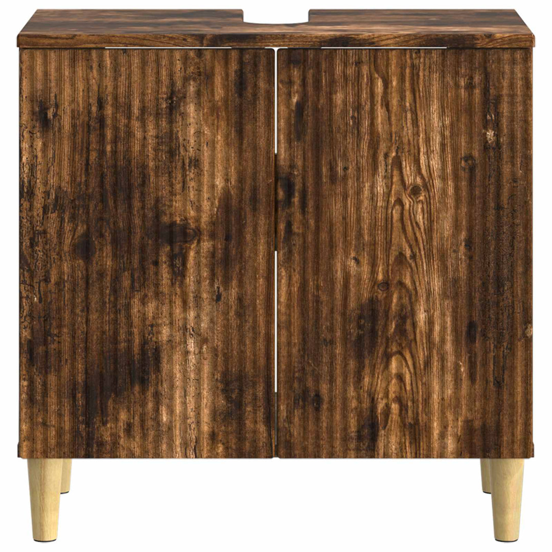 Badeværelsesskabsunder ARNHEM Røget eg 59,5 x 31,5 x 59 cm
