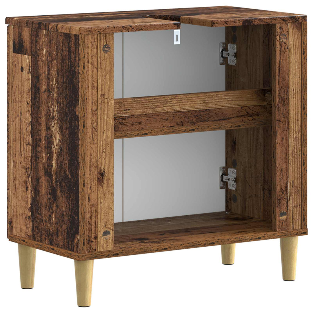 Badeværelsesskabsunder ARNHEM Gammelt træ 59,5 x 31,5 x 59 cm
