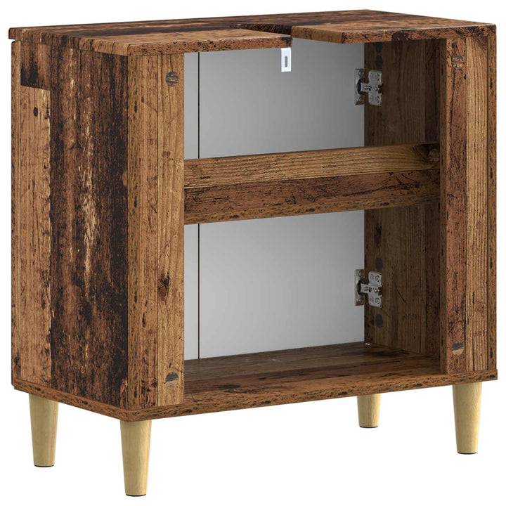 Badeværelsesskabsunder ARNHEM Gammelt træ 59,5 x 31,5 x 59 cm