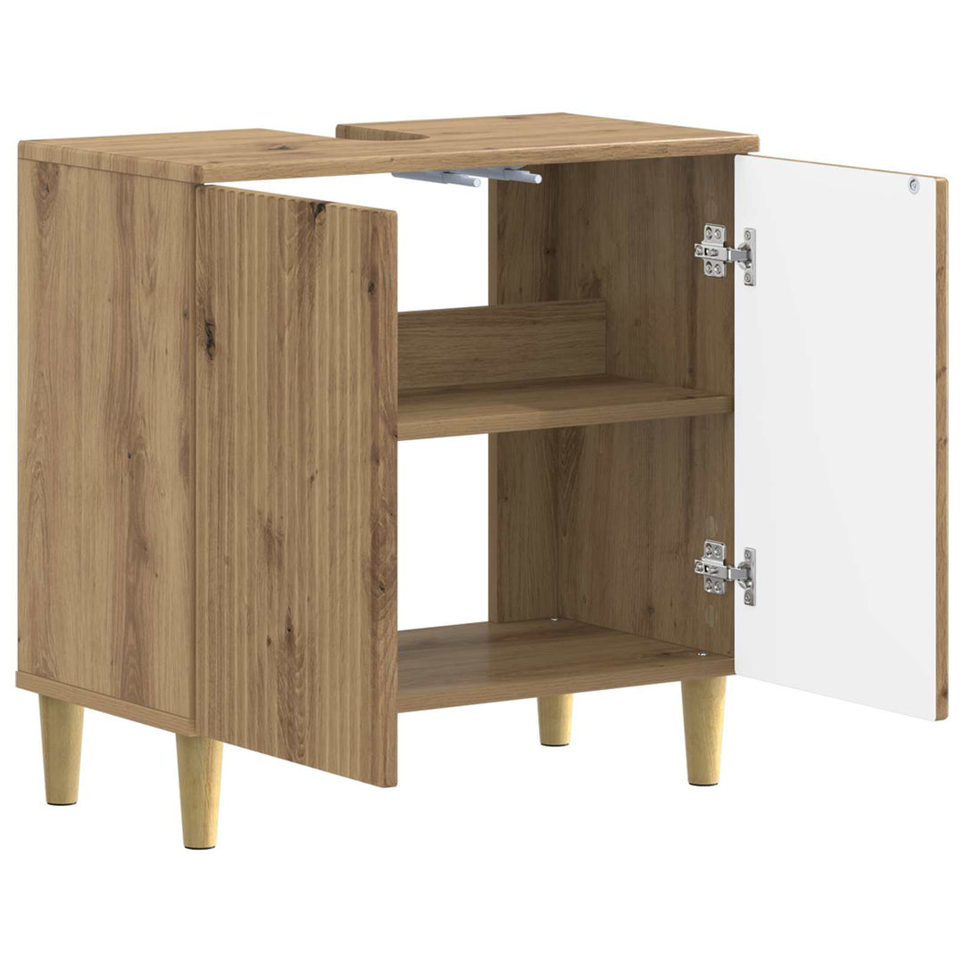 Badeværelsesskabsunder ARNHEM Artisan-eg 59,5 x 31,5 x 59 cm
