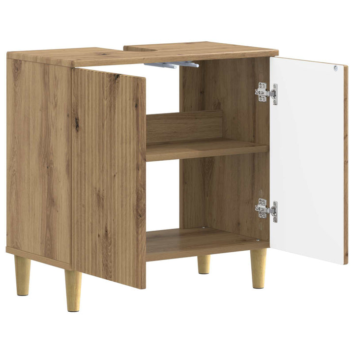 Badeværelsesskabsunder ARNHEM Artisan-eg 59,5 x 31,5 x 59 cm