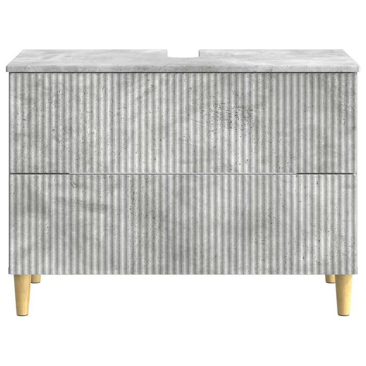 Badeværelsesskabsunder ARNHEM Betongrå 82 x 41 x 59 cm