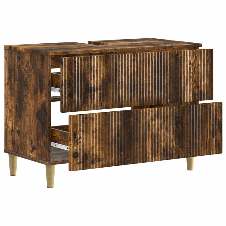 Badeværelsesskabsunder ARNHEM Røget eg 82 x 41 x 59 cm