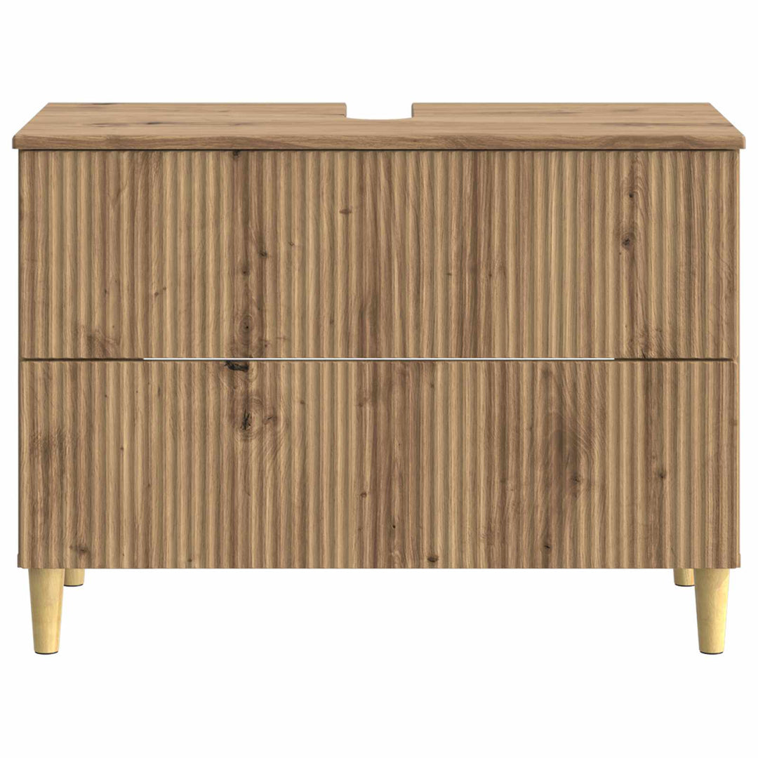 Badeværelsesskabsunder ARNHEM Artisan-eg 82 x 41 x 59 cm