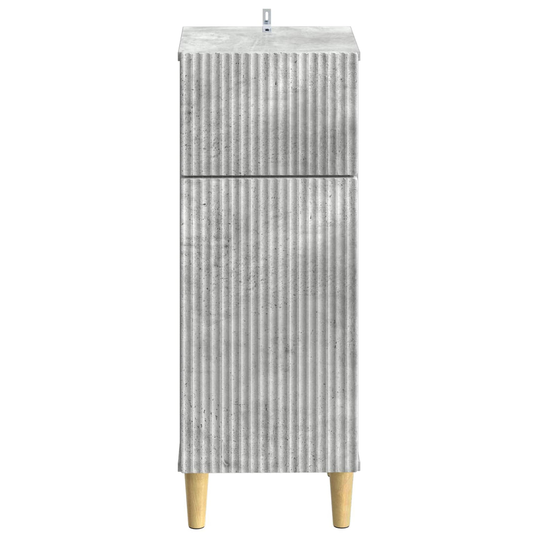 Badeværelse Opbevaringsskab ARNHEM Betongrå 30 x 31 x 80 cm