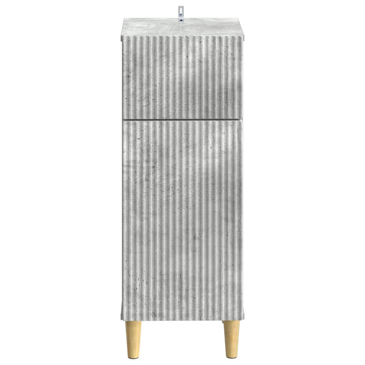 Badeværelse Opbevaringsskab ARNHEM Betongrå 30 x 31 x 80 cm