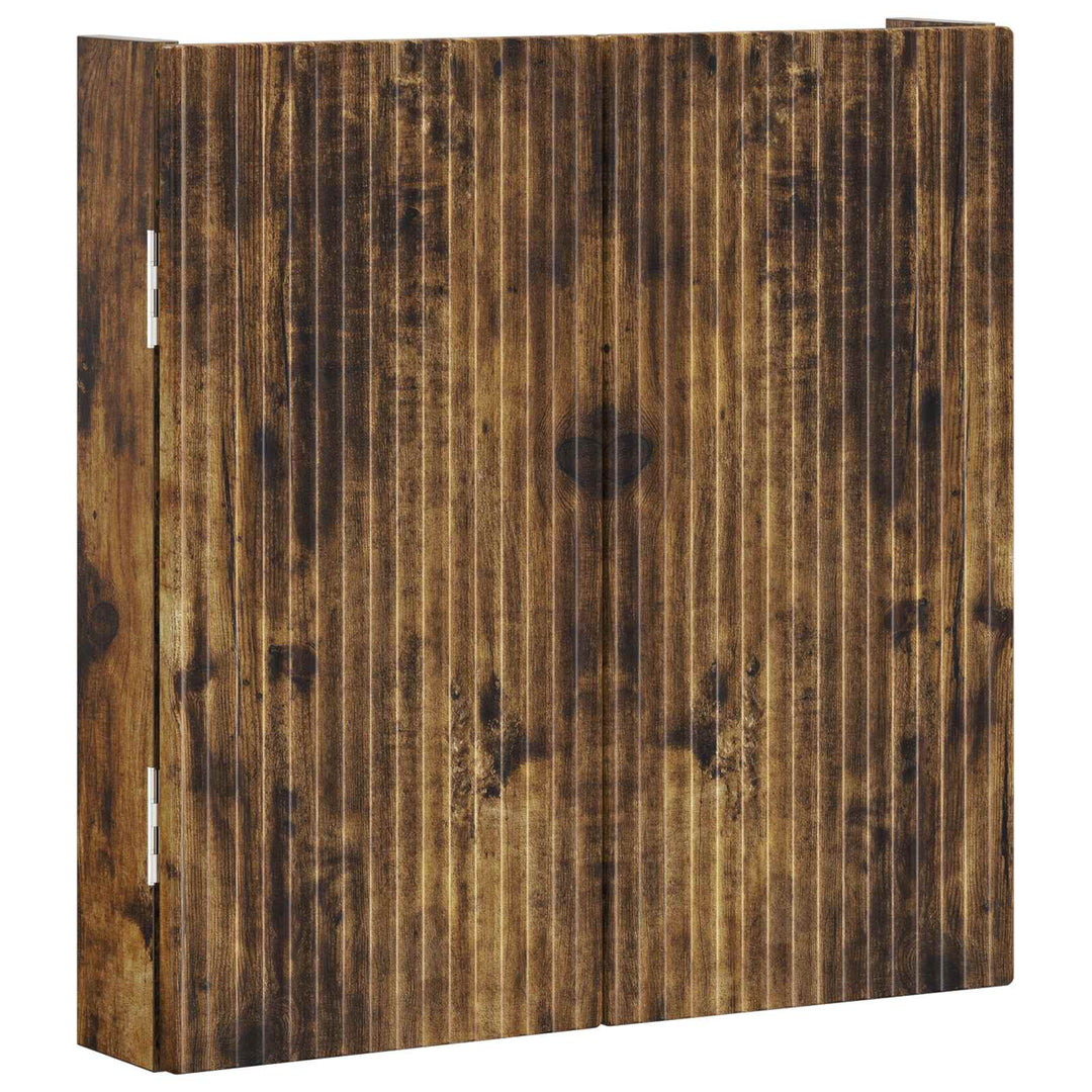 Dartboard Skab ARNHEM Røget eg 52,5 x 10,5 x 53,5 cm