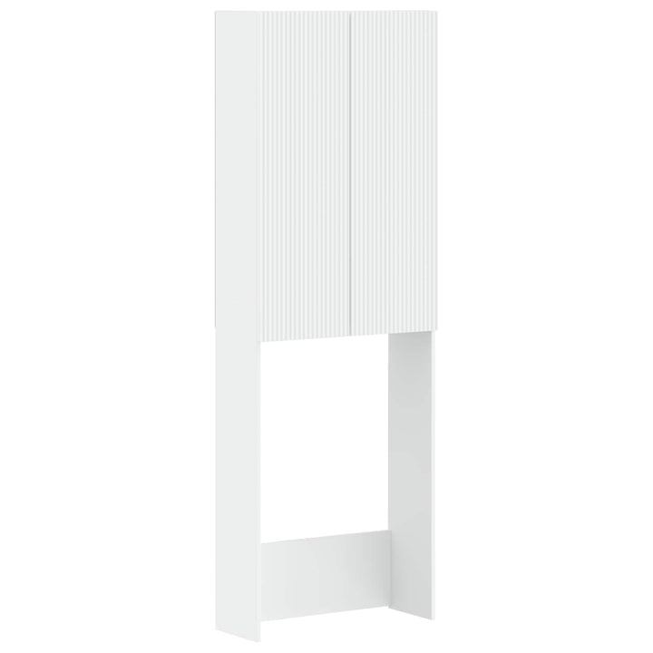 Toilet Skab ARNHEM Hvid 66 x 25,5 x 190 cm Konstrueret træ