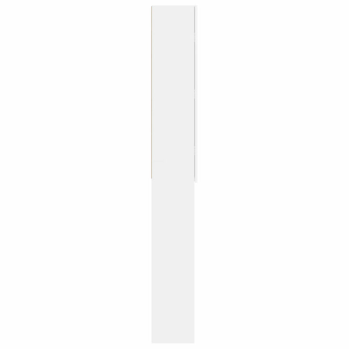 Toilet Skab ARNHEM Hvid 66 x 25,5 x 190 cm Konstrueret træ
