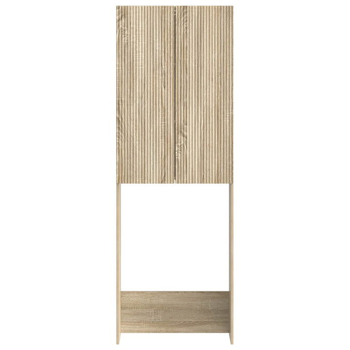 Toilet Skab ARNHEM Sonoma-eg 66 x 25,5 x 190 cm Konstrueret træ
