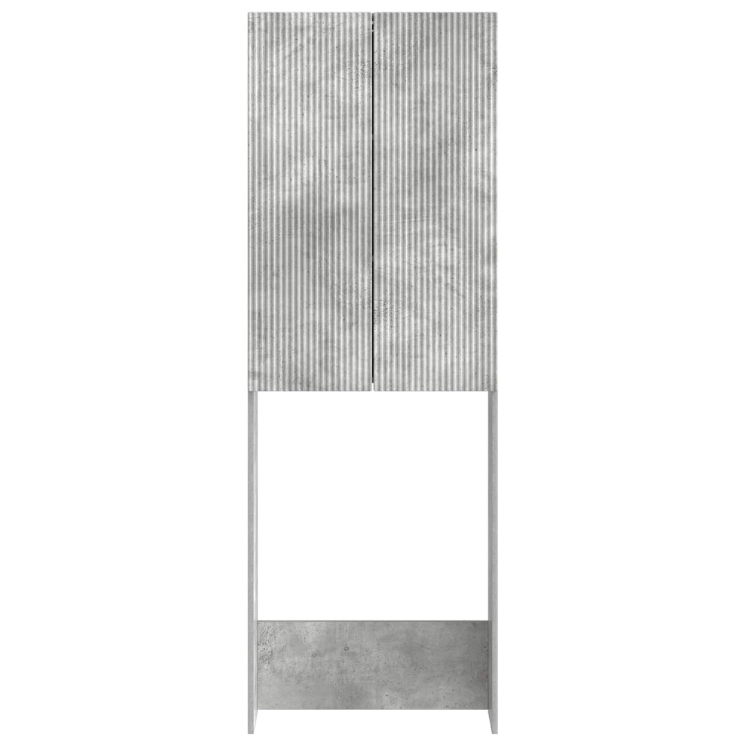 Toilet Skab ARNHEM Betongrå 66 x 25,5 x 190 cm Konstrueret træ
