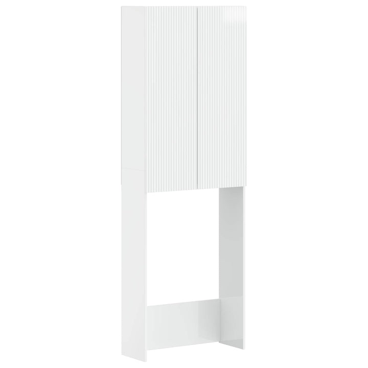 Toilet Skab ARNHEM Hvid højglans 66 x 25,5 x 190 cm