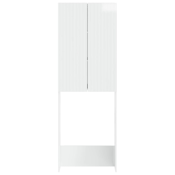 Toilet Skab ARNHEM Hvid højglans 66 x 25,5 x 190 cm