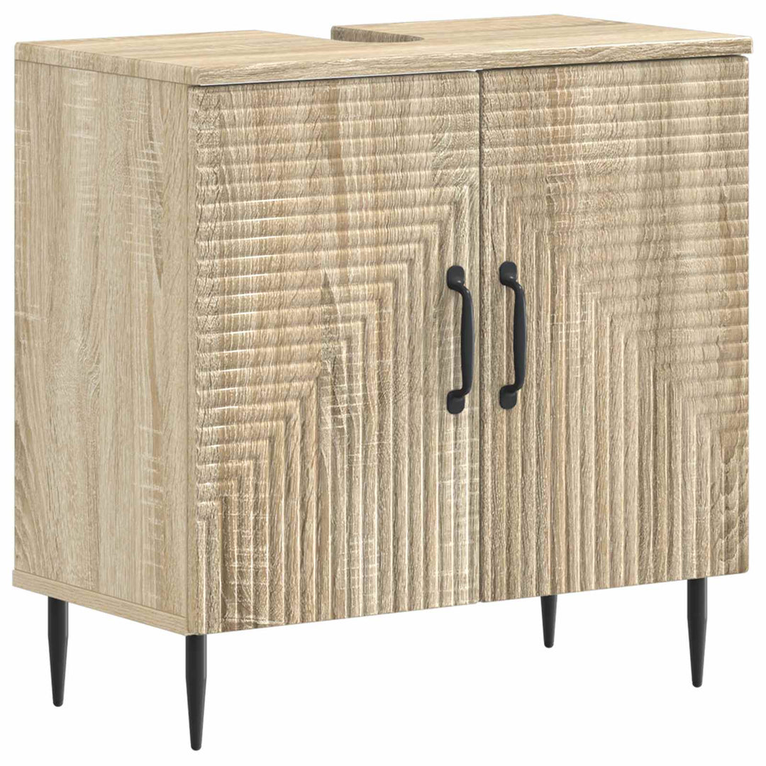 Badeværelsesskabsunder HAARLEM Sonoma-eg 59,5 x 31,5 x 59 cm