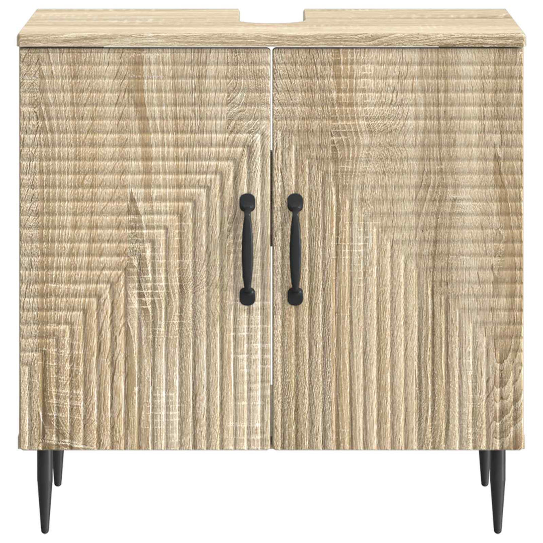 Badeværelsesskabsunder HAARLEM Sonoma-eg 59,5 x 31,5 x 59 cm