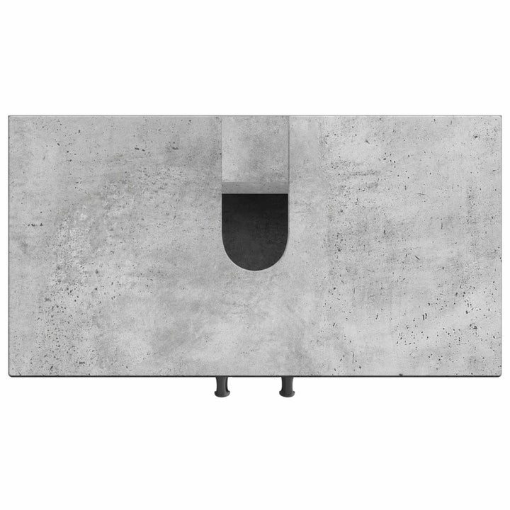 Badeværelsesskabsunder HAARLEM Betongrå 59,5 x 31,5 x 59 cm